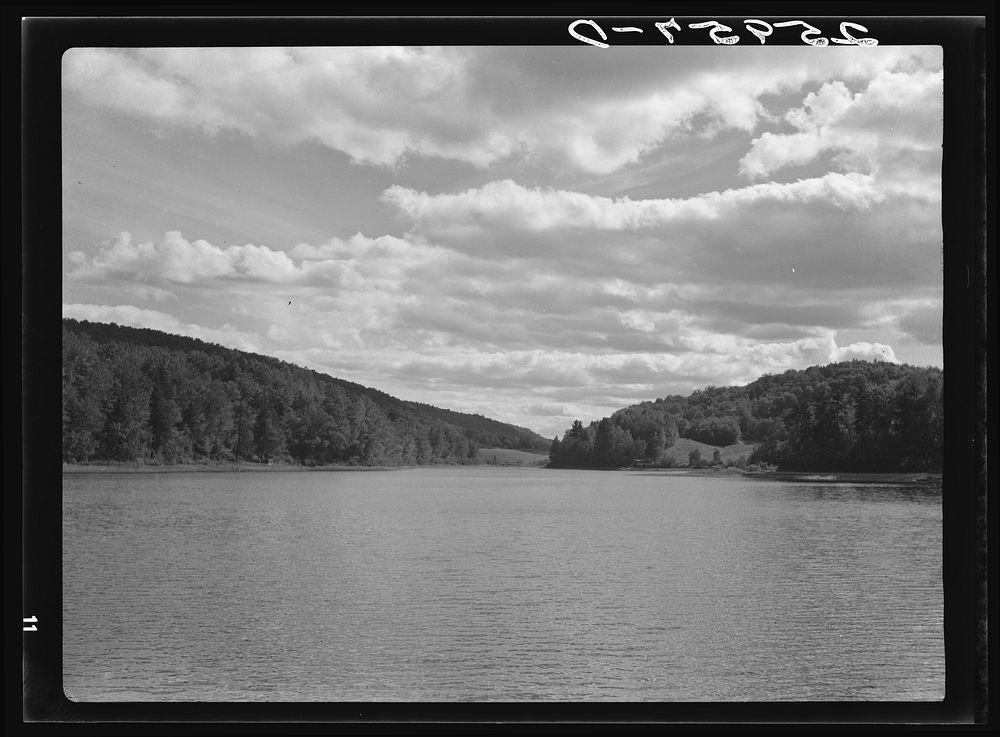 Lake Eden, Vermont. Sourced from the Library of Congress.