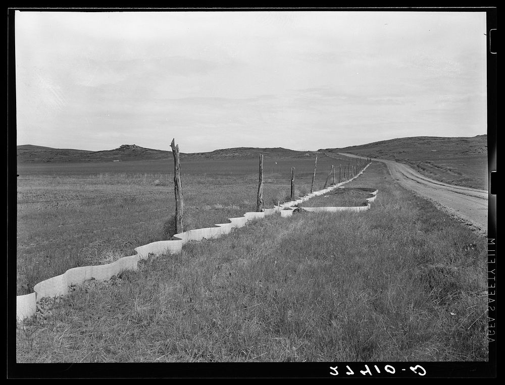 Cricket fence. Montana. Sourced from the Library of Congress.