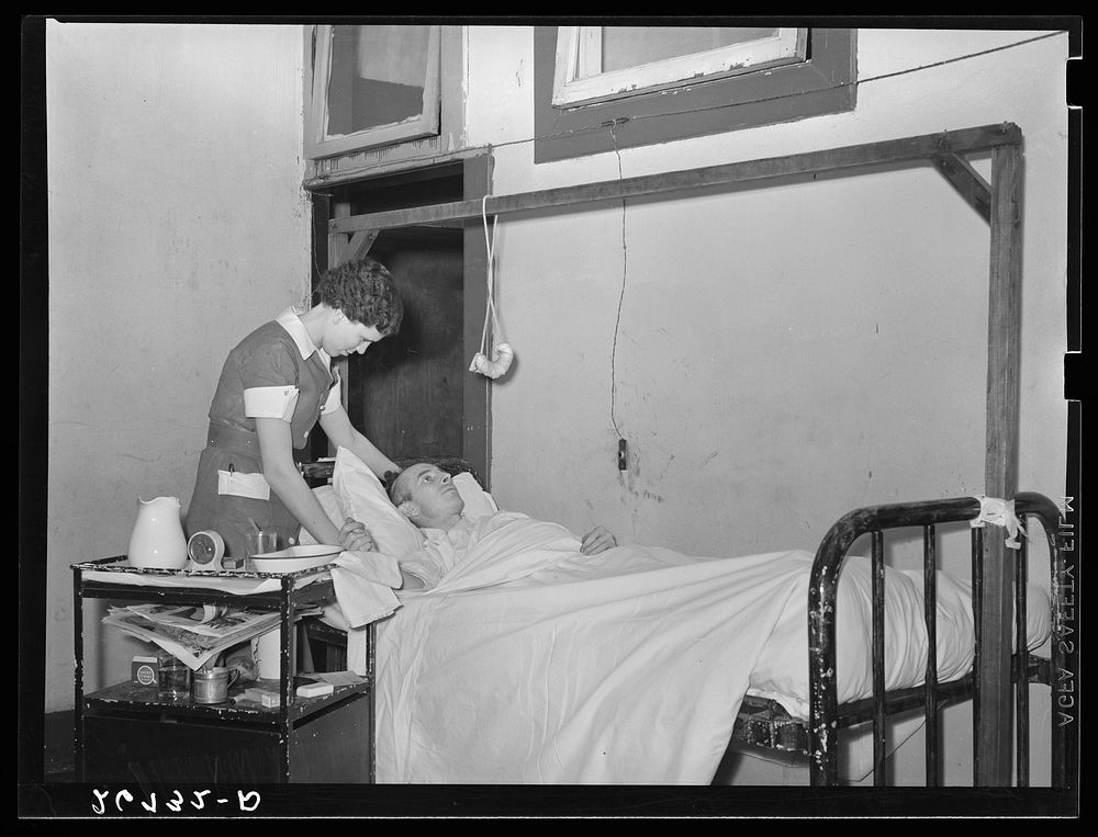 Compensation case. Herrin Hospital (private). Herrin, Illinois. Sourced from the Library of Congress.