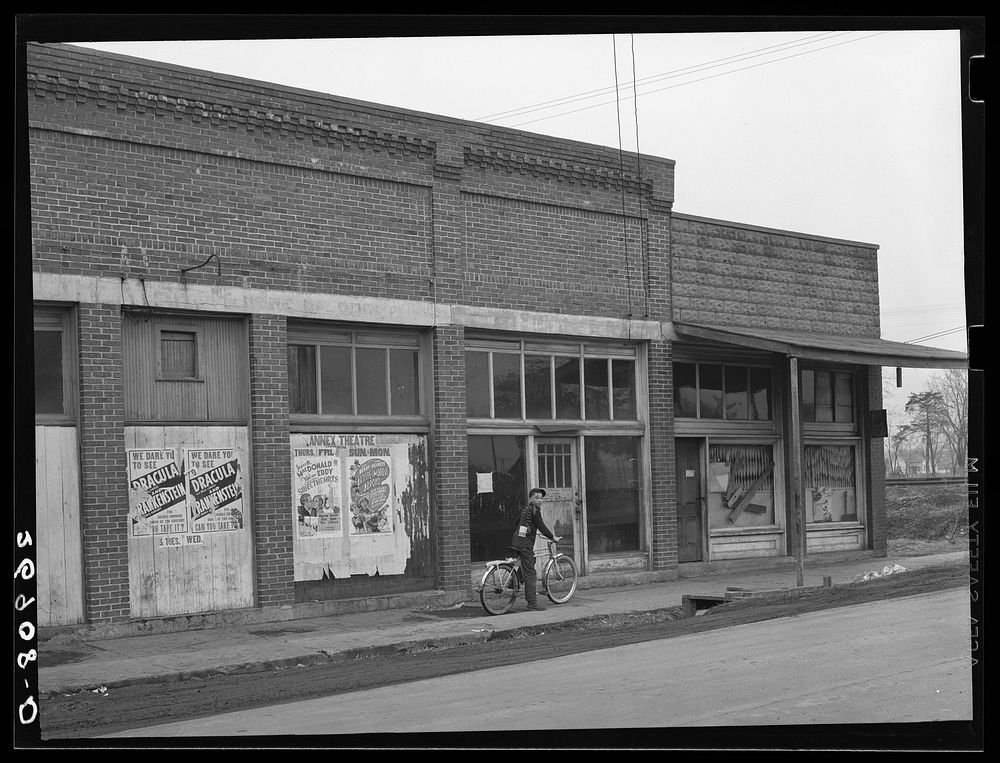 Abandoned stores. Cambria, Illinois. Sourced Free Photo rawpixel
