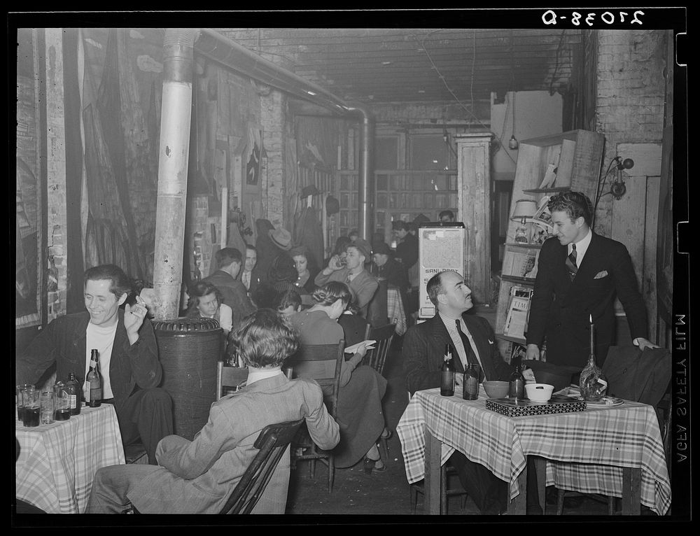 Nightclub along riverfront. Saint Louis, Missouri. Sourced from the Library of Congress.