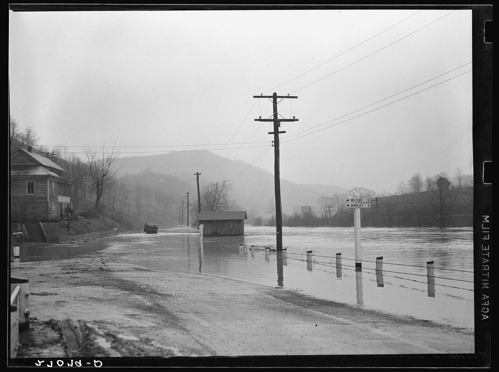 Flood stage West Fork River Free Photo rawpixel