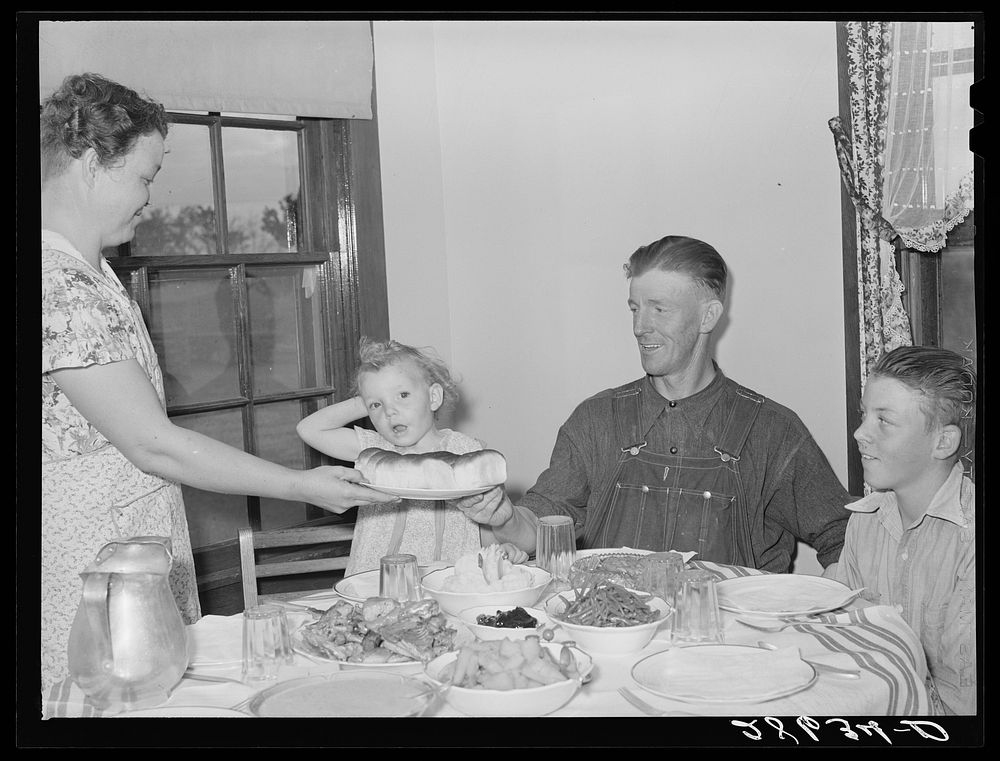 Thomas W. Beede and family, resettlement clients. Western Slope Farms, Grand Junction, Colorado. Sourced from the Library of…