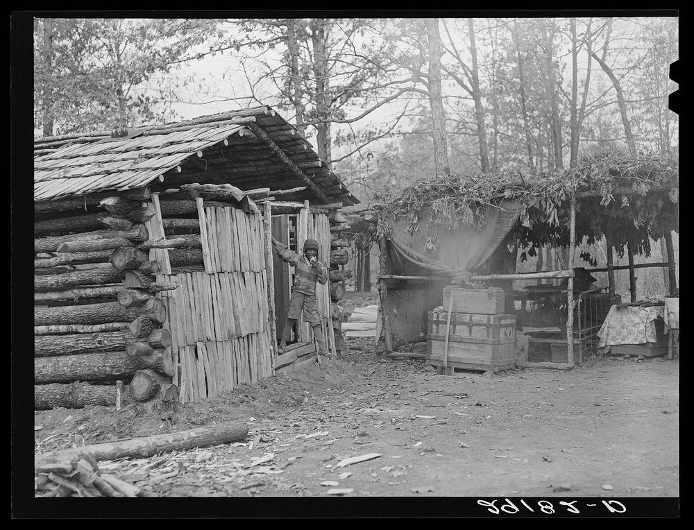 Home of evicted sharecropper. Butler County, Missouri. Sourced from the Library of Congress.
