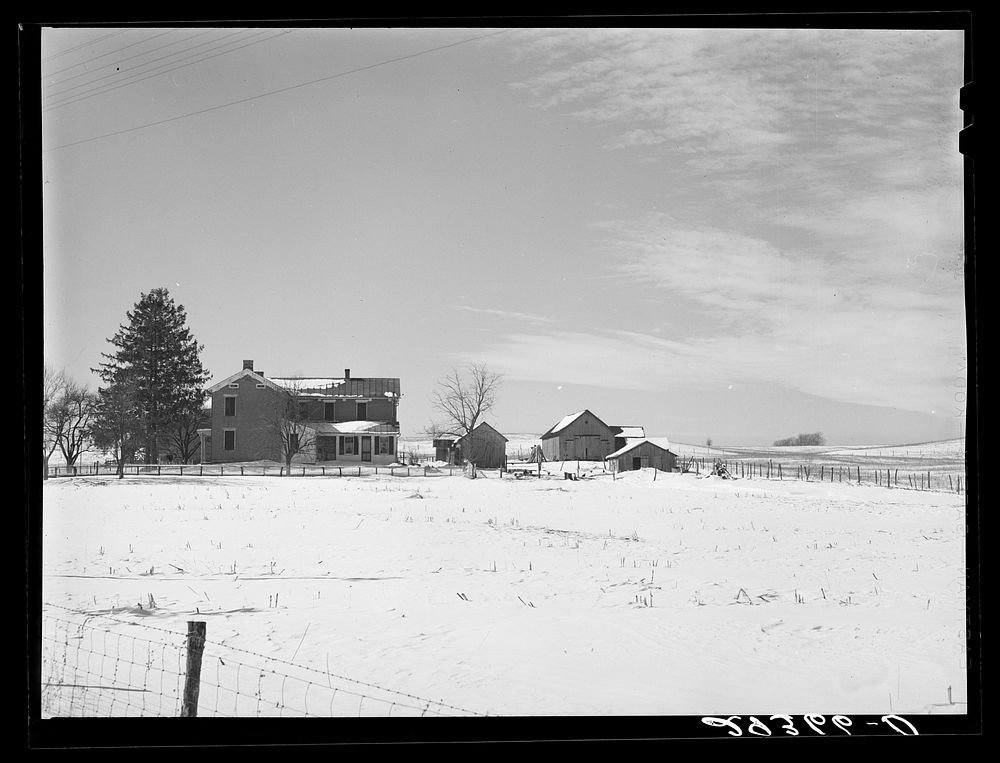 Farm. Ross County, Ohio. Sourced from the Library of Congress.