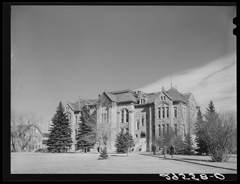 Wyoming University. Laramie, Wyoming. Sourced from the Library of Congress.