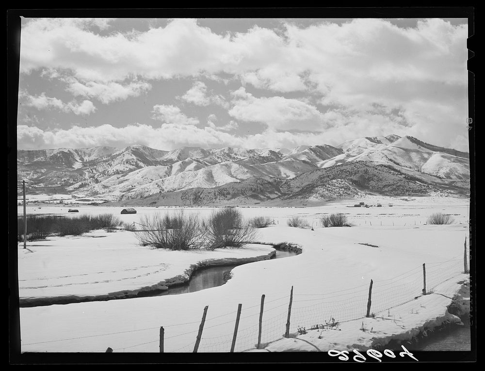 Wasatch Mountains. Summit County, Utah. Sourced from the Library of Congress.