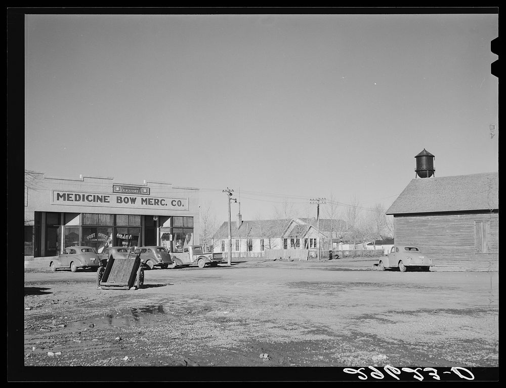 Medicine Bow, Wyoming. Sourced from the Library of Congress.