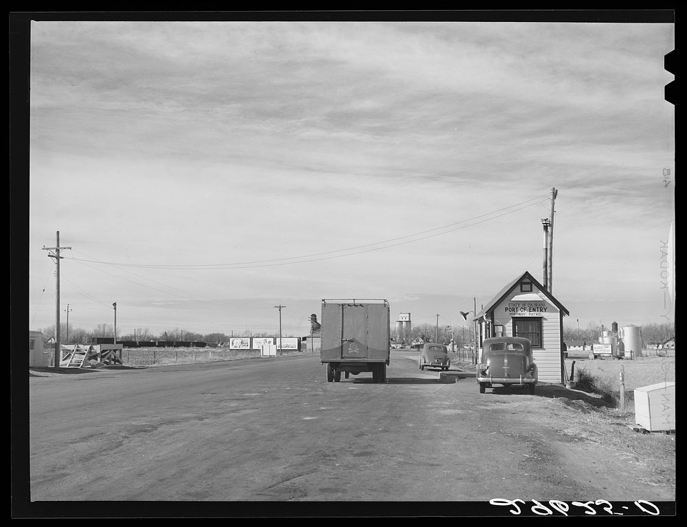 Port of entry. Colorado. Sourced from the Library of Congress.