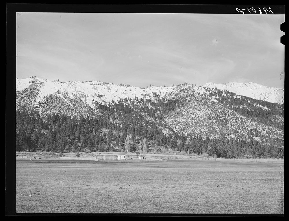 Rural school house. Ormsby County, Nevada. Sourced from the Library of Congress.