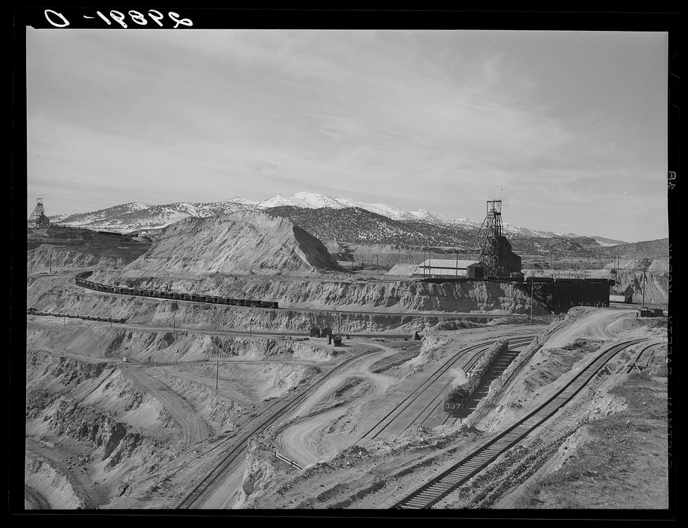 Copper pit. Ruth, Nevada. Sourced Free Photo rawpixel