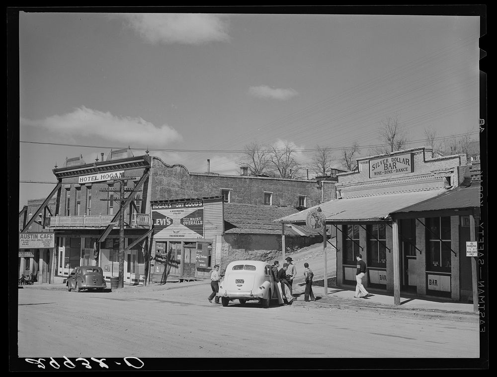 Main street. Austin, Nevada. Sourced from the Library of Congress.
