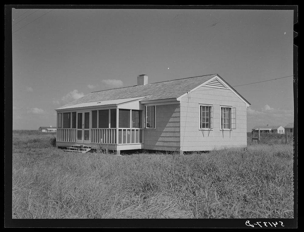 [Untitled photo, possibly related to: Labor home for agricultural workers in Okeechobee migratory labor camp. Belle Glade…