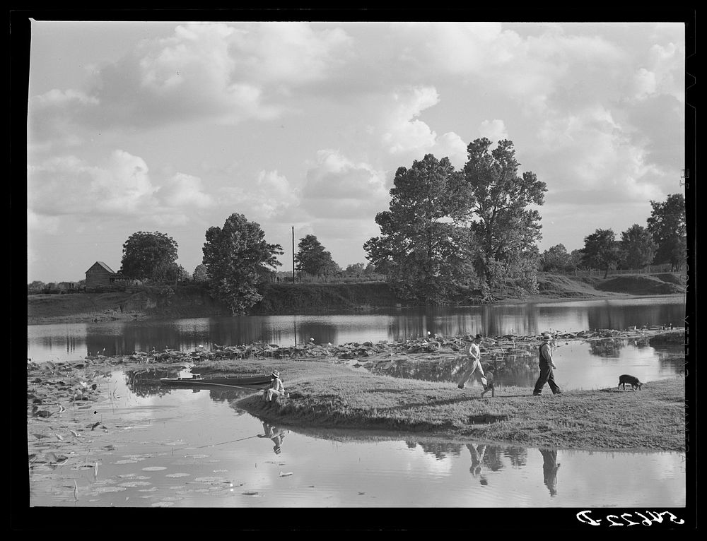 Melrose, Natchitoches Parish, Louisiana. Fishing in the Cane River is a great afternoon, evening, weekend, and holiday sport…