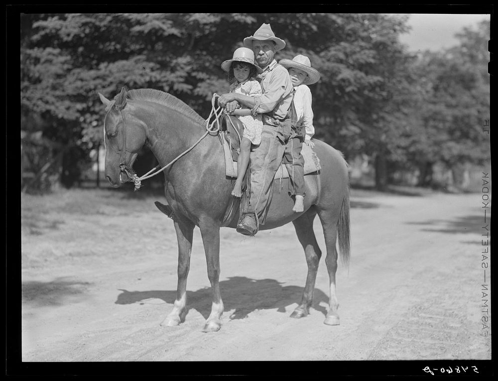 Melrose, Natchitoches Parish, Louisiana. Going to crossroads store for supplies in cotton plantation area. Sourced from the…