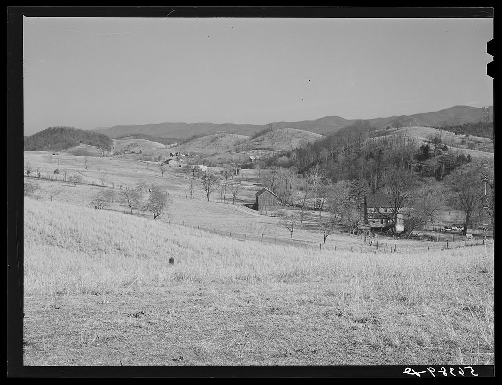 The fertile Shenandoah in the fall. Virginia. Sourced from the Library of Congress.