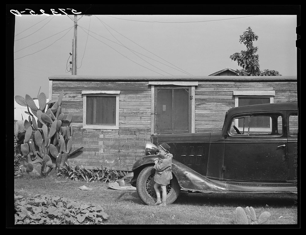 [Untitled photo, possibly related to: Housing for white migratory laborers. Belle Glade, Florida]. Sourced from the Library…
