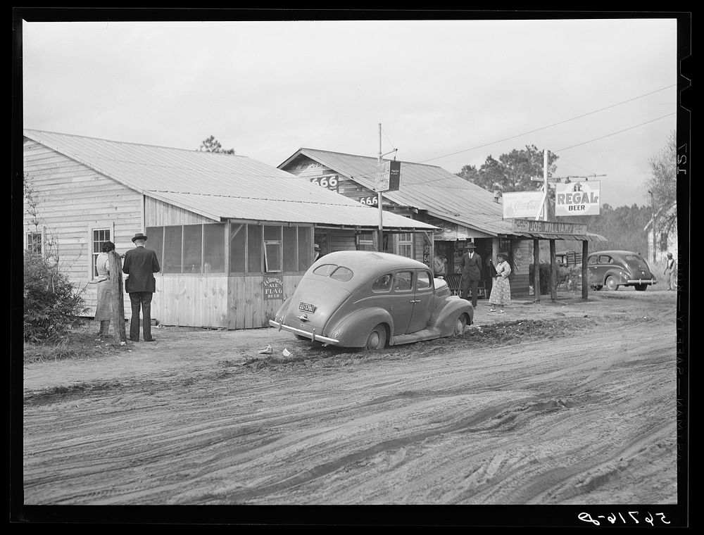 [Untitled photo, possibly related to: New store and home owned by a  man in Starke, Florida. He has an excellent business].…