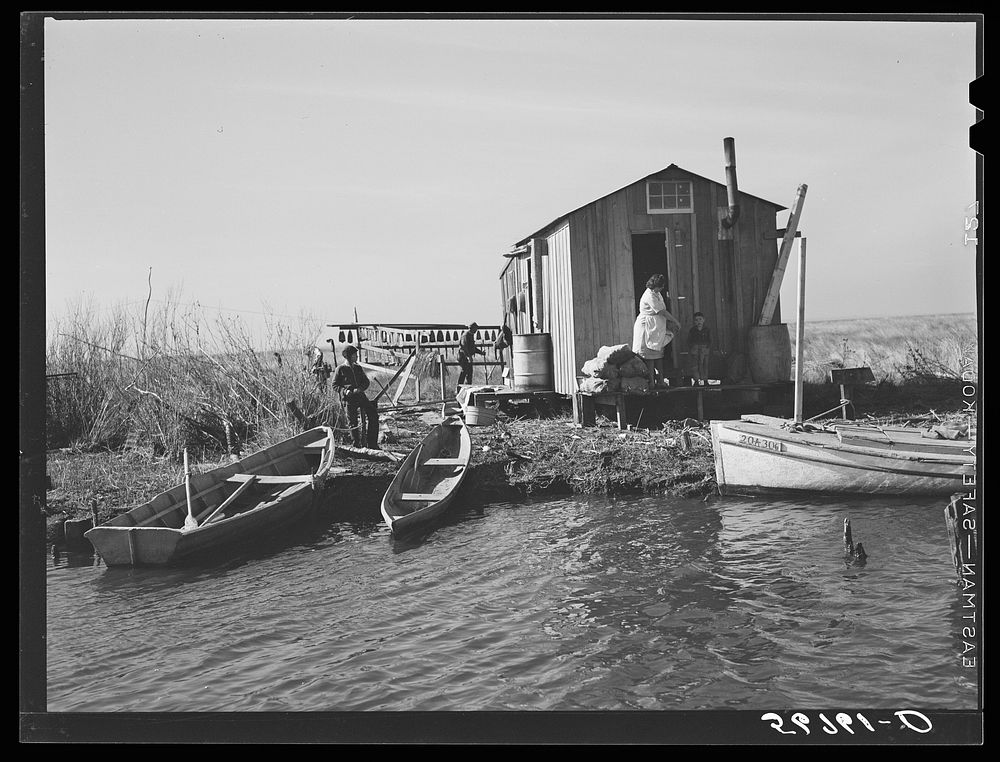 Spanish trappers' camp marshes. small | Free Photo - rawpixel