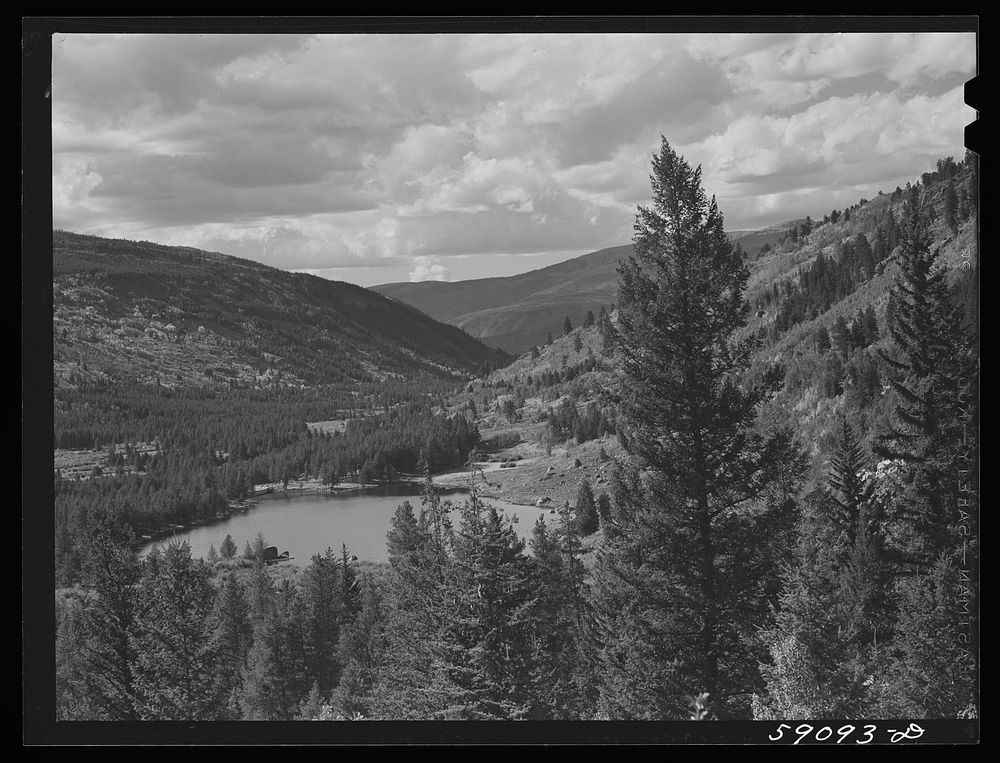 Lake near Meredith, Colorado. Sourced from the Library of Congress.