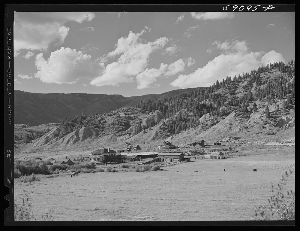 Ranch near Meredith, Colorado. Sourced from the Library of Congress.