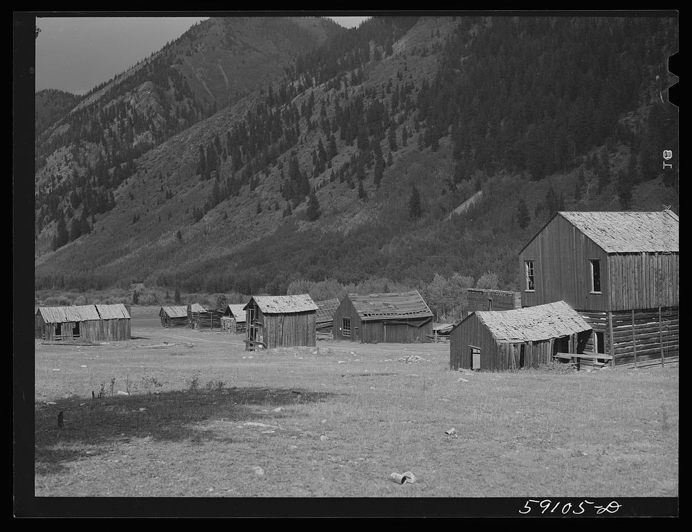 Ghost mining town. Ashcroft, Colorado. | Free Photo - rawpixel