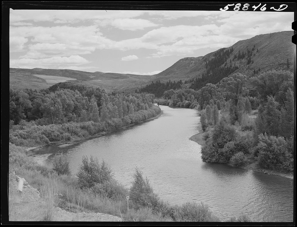 Yampa River, Colorado. Sourced from the Library of Congress.