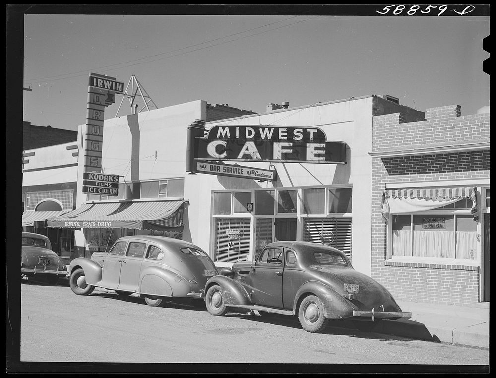 Craig, Colorado. Main street. Sourced from the Library of Congress.