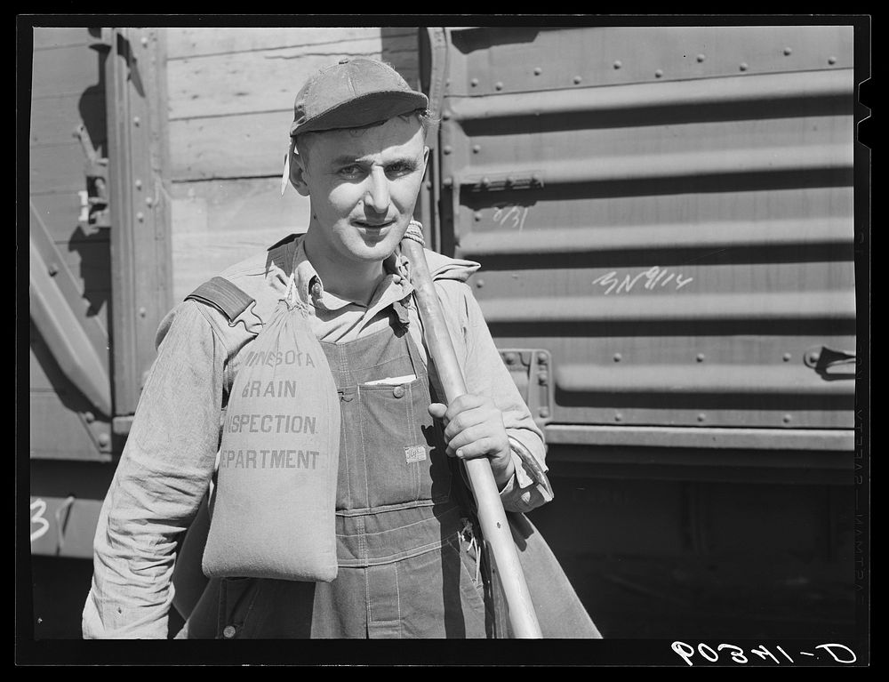 Sampler, Minnesota Grain Inspection Department. Minneapolis, Minnesota. Sourced from the Library of Congress.