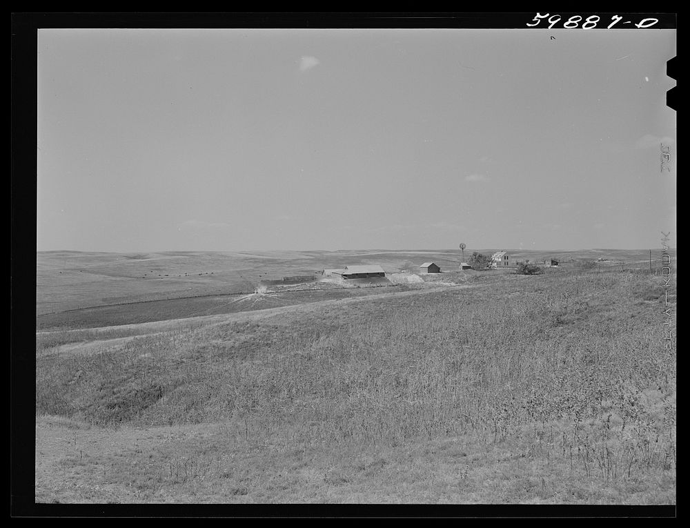 Ranch near Lexington, Nebraska. Sourced from the Library of Congress.