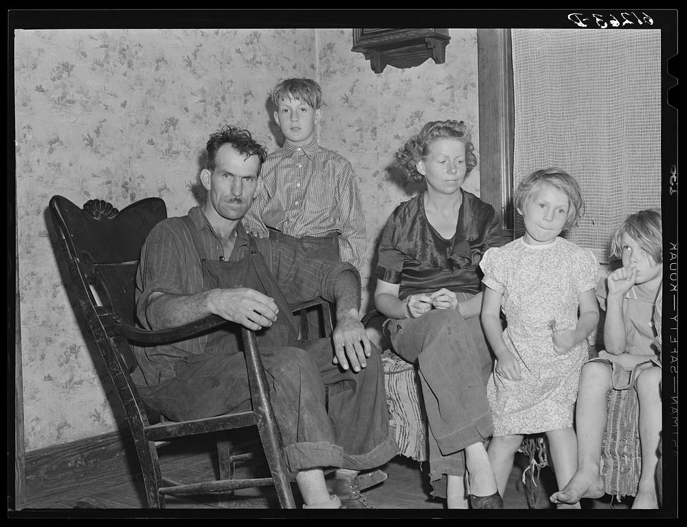 [Untitled photo, possibly related to: FSA (Farm Security Administration) rehabilitation borrower and family. Door County…