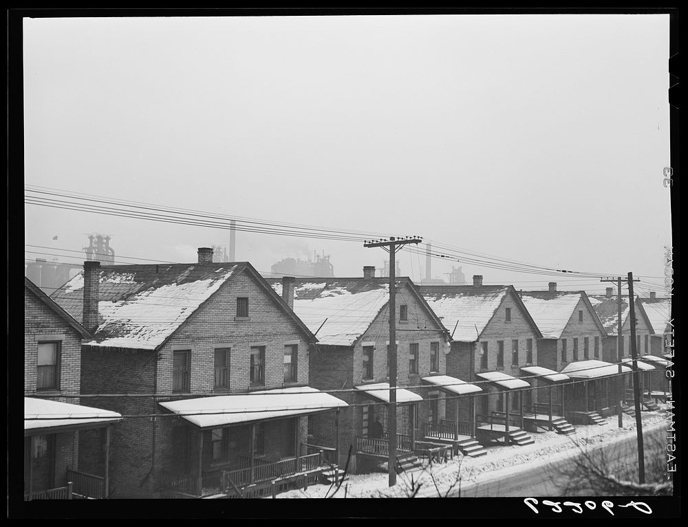 Aliquippa, Pennsylvania. Sourced from the Library of Congress.