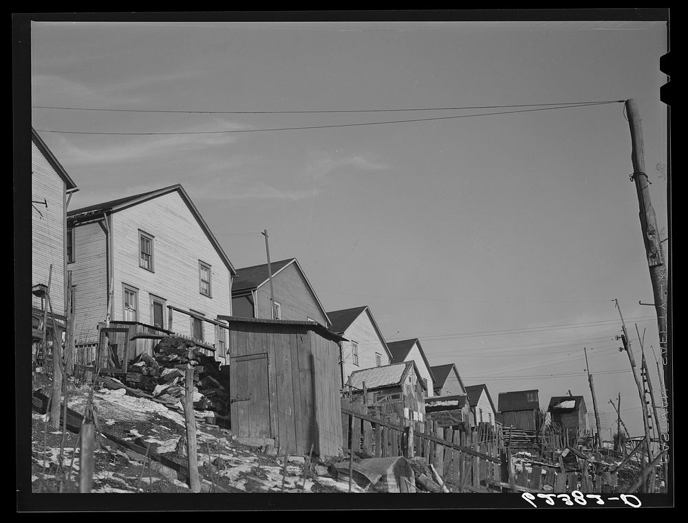 [Untitled photo, possibly related to: Company houses. Midland, Pennsylvania]. Sourced from the Library of Congress.
