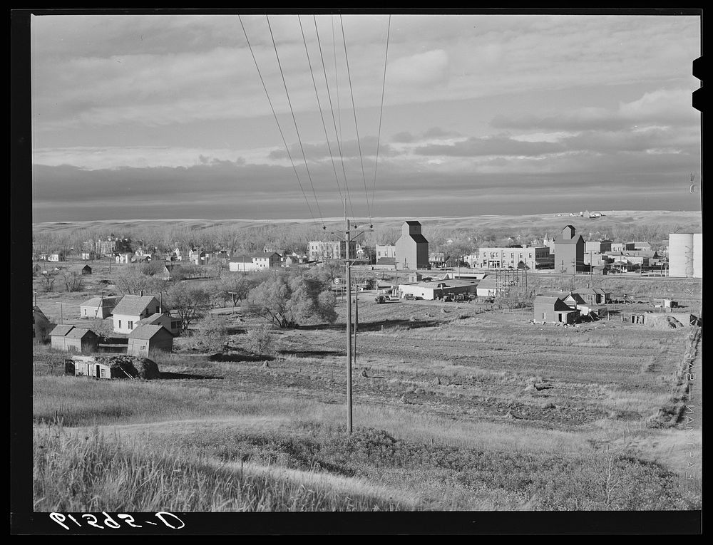Velva, North Dakota. Sourced from the Library of Congress.
