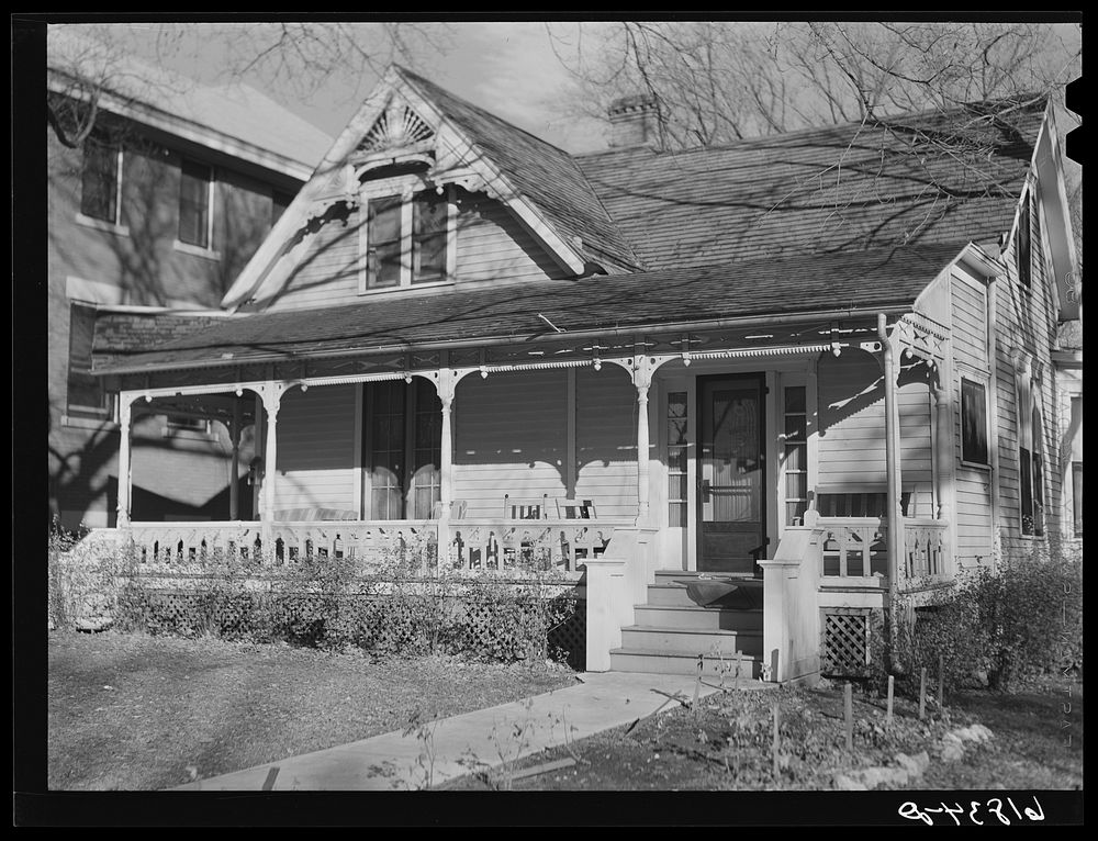 Residence. Chanute, Kansas. Sourced from the Library of Congress.