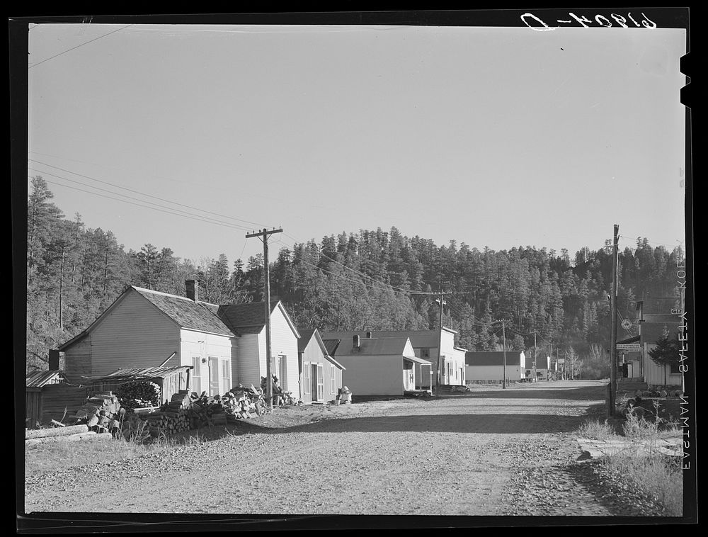 Keystone, South Dakota. Gold mining town. Sourced from the Library of Congress.