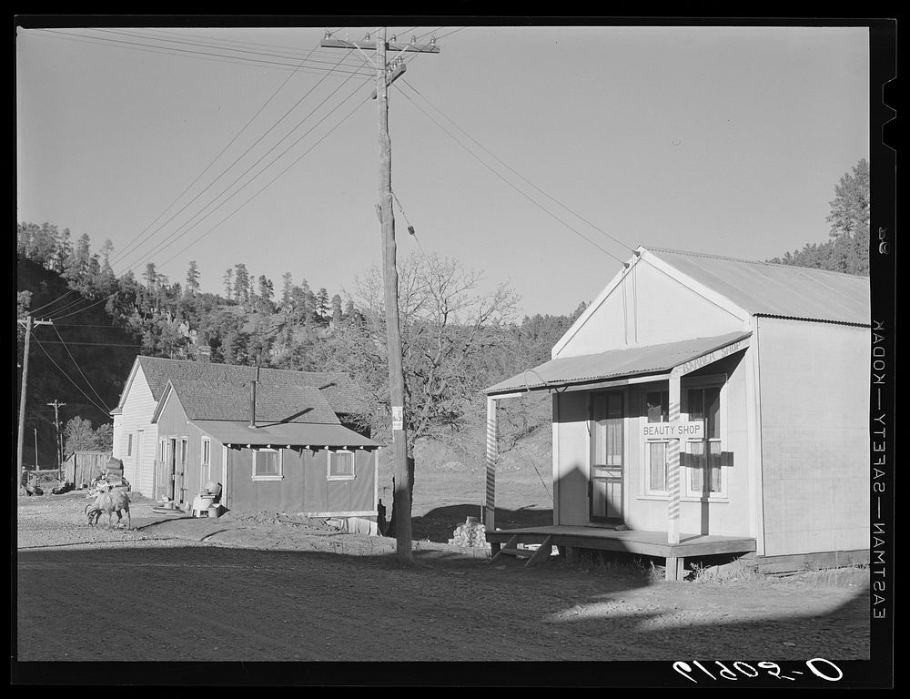 Keystone, South Dakota. Gold mining town. Sourced from the Library of Congress.