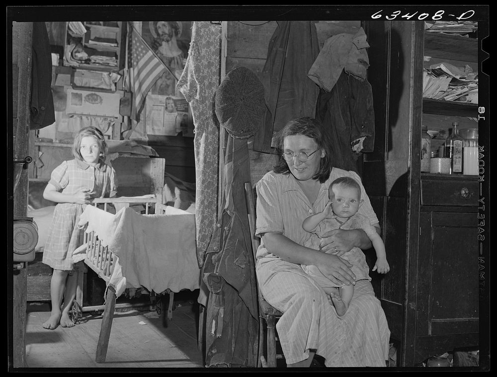Family of FSA (Farm Security Administration) borrower. Mille Lacs County, Minnesota. Sourced from the Library of Congress.