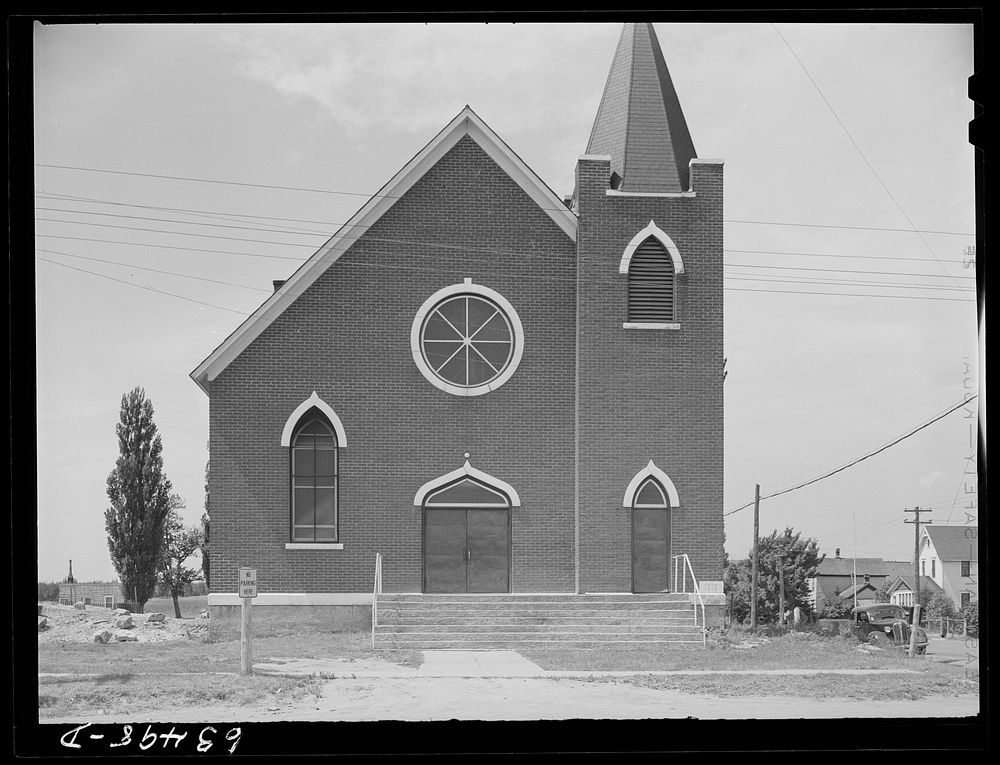 Church. Baraga, Michigan. Sourced from the Library of Congress.