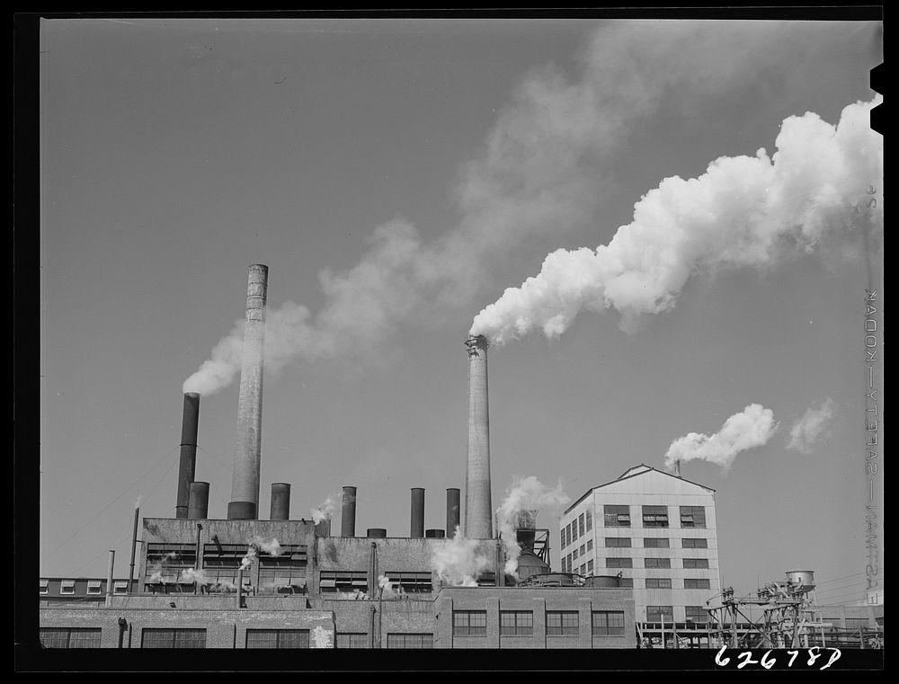 Paper mill. West Point, Virginia. Free Photo rawpixel