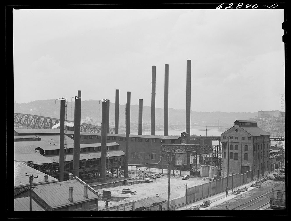 Jones Laughlin steel company. Pittsburgh, Pennsylvania. Sourced from the Library of Congress.