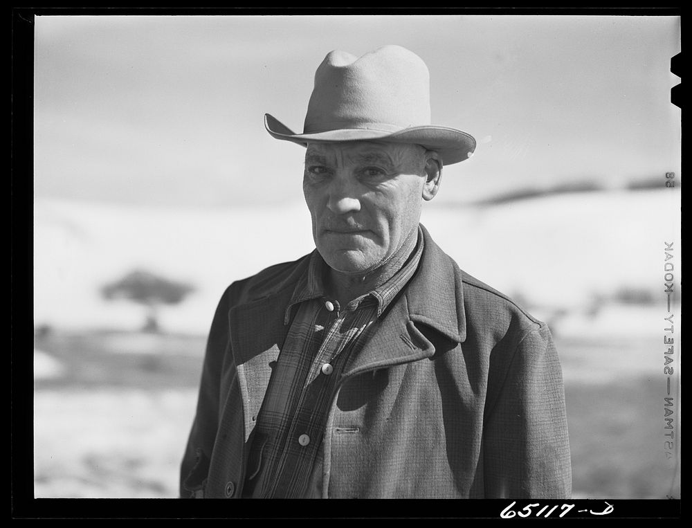Beaverhead County, Montana. Sheep rancher. Sourced from the Library of Congress.