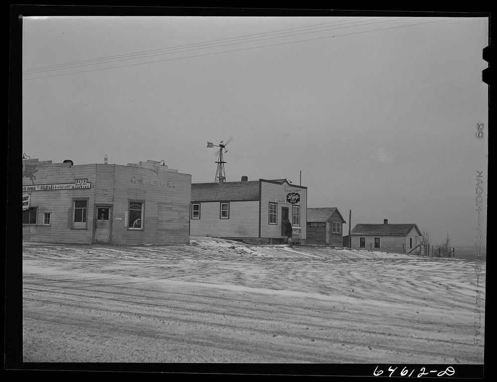 Trail City, South Dakota. Sourced from the Library of Congress.