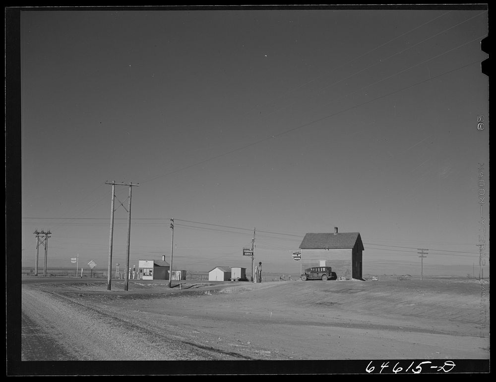 Faulk County, South Dakota. Crossroads. Sourced from the Library of Congress.