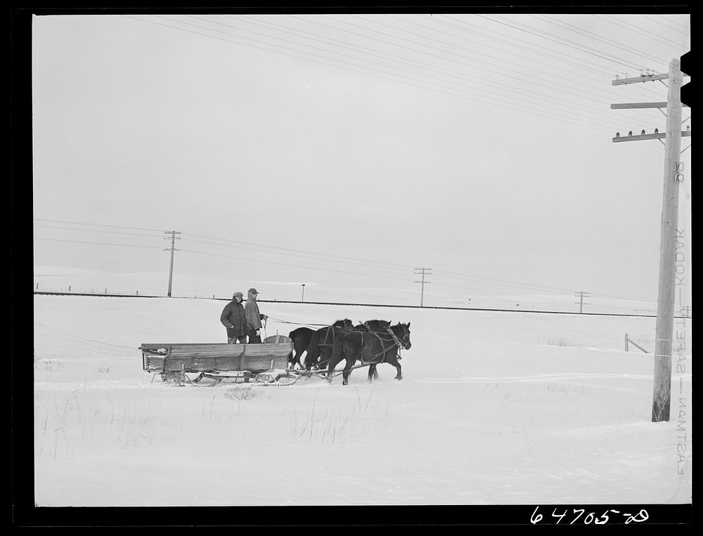 Stark County. North Dakota. Sourced from the Library of Congress.