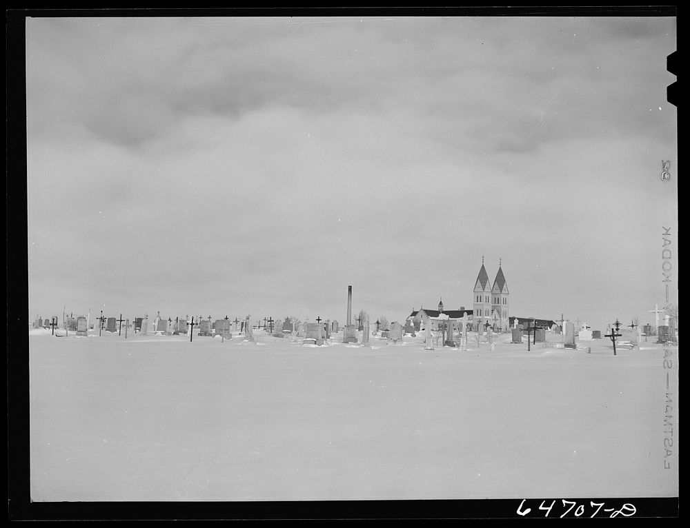 Richardton, North Dakota. Monastery. Sourced from the Library of Congress.