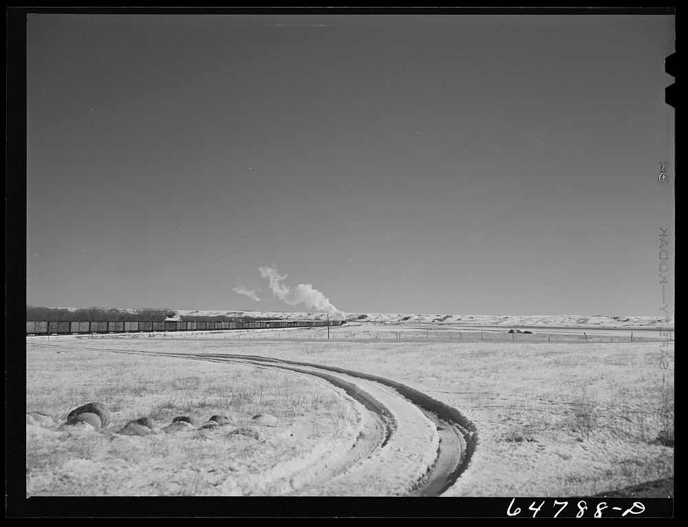 Oliver County, North Dakota. Sourced from the Library of Congress.