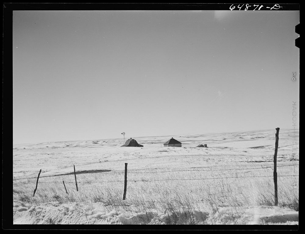 Oliver County, North Dakota. Sourced from the Library of Congress.