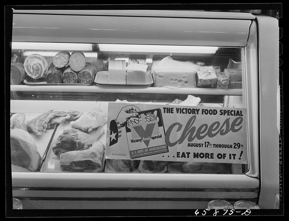 Washington, D.C. Victory food special. Sourced from the Library of Congress.