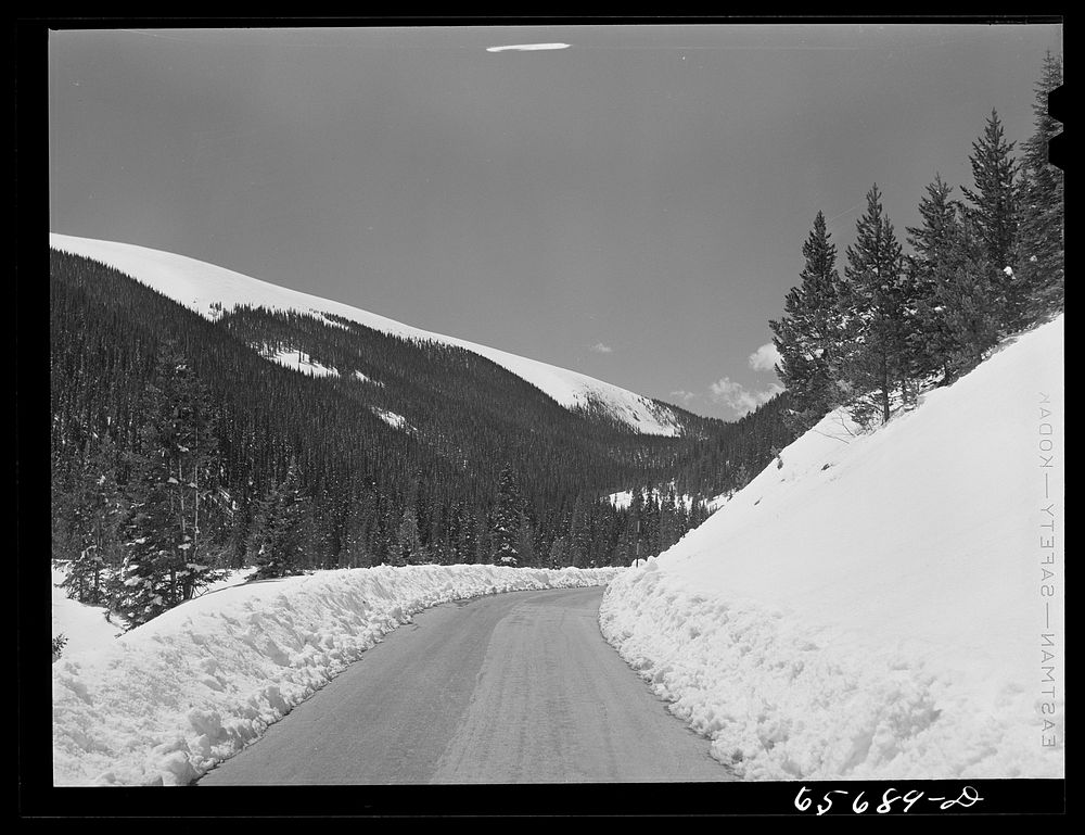 Grand County, Colorado. U.S. Highway number forty. Sourced from the Library of Congress.